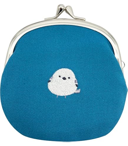 Amazon.co.jp: シマエナガ がま口 財布 : ファッション